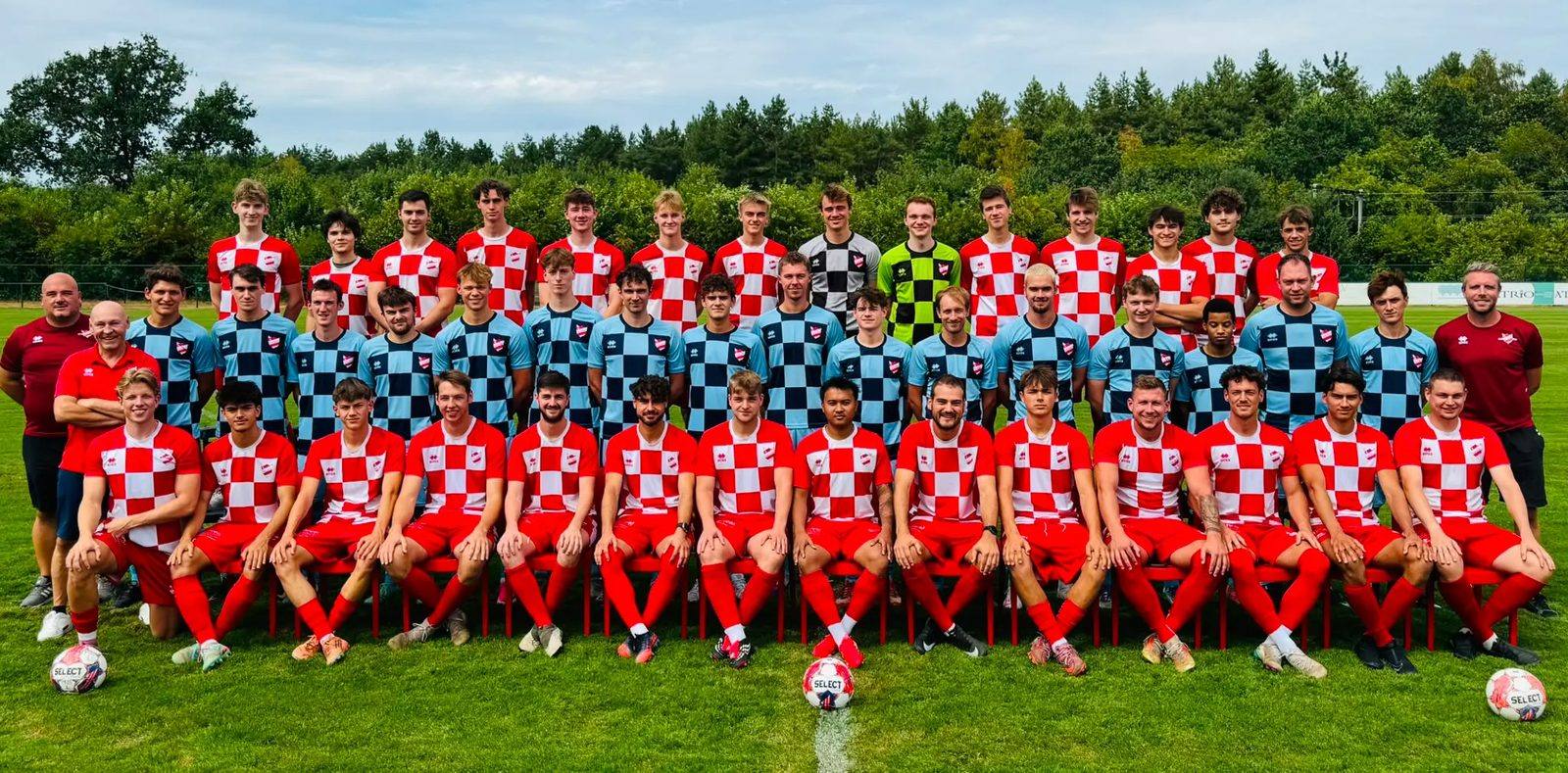 Eerste elftal heren KWS Linkhout
